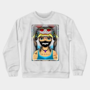 GIRL PUNKED Crewneck Sweatshirt